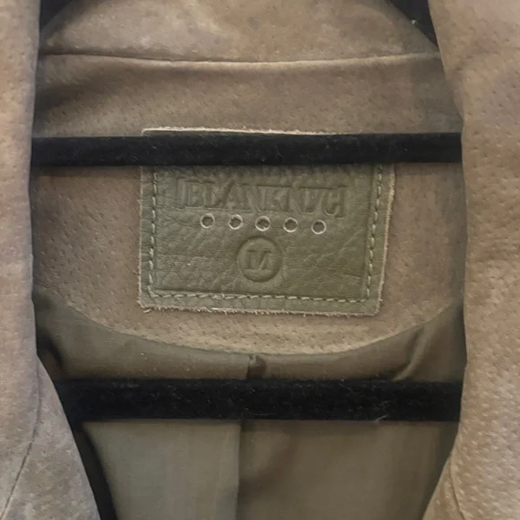 Blank NYC Olive Leather Jacket - Picture 7 of 12